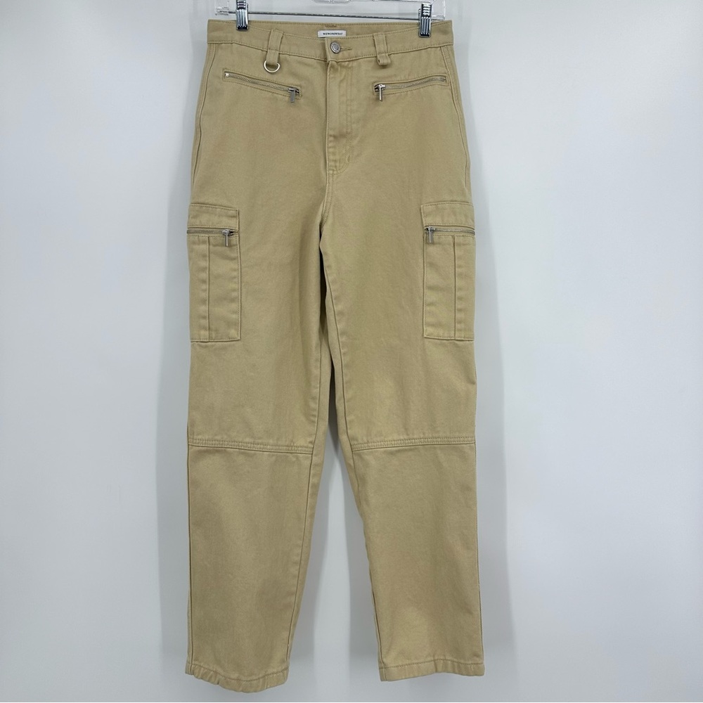 Revolve WeWoreWhat Utility Pants Khaki Size 28 - Picture 1 of 7